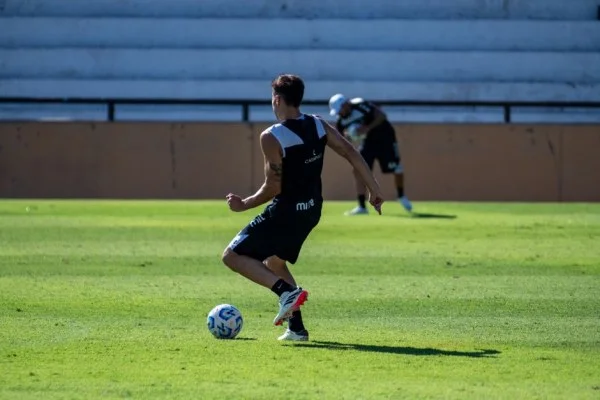 soccer player training